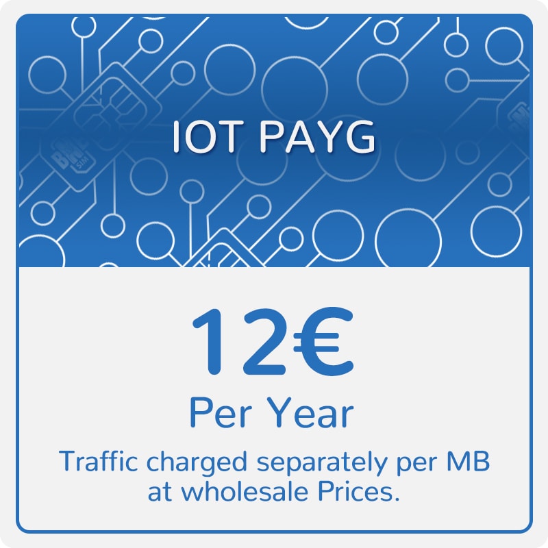 BNESIM IoT PAYG