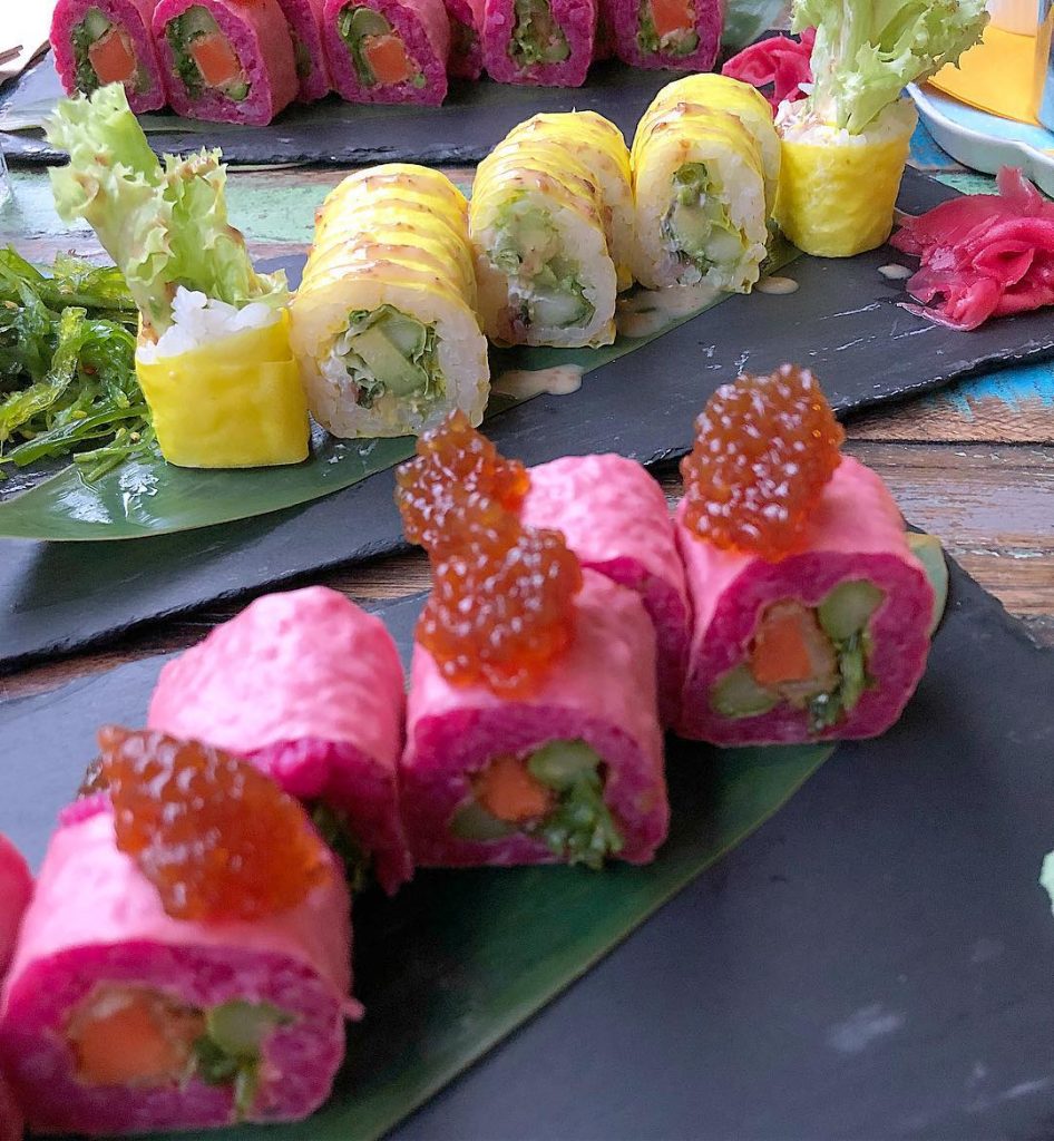 SUSHI ???????? . After Italian food, sushi is the most popular kind of food&hellip;