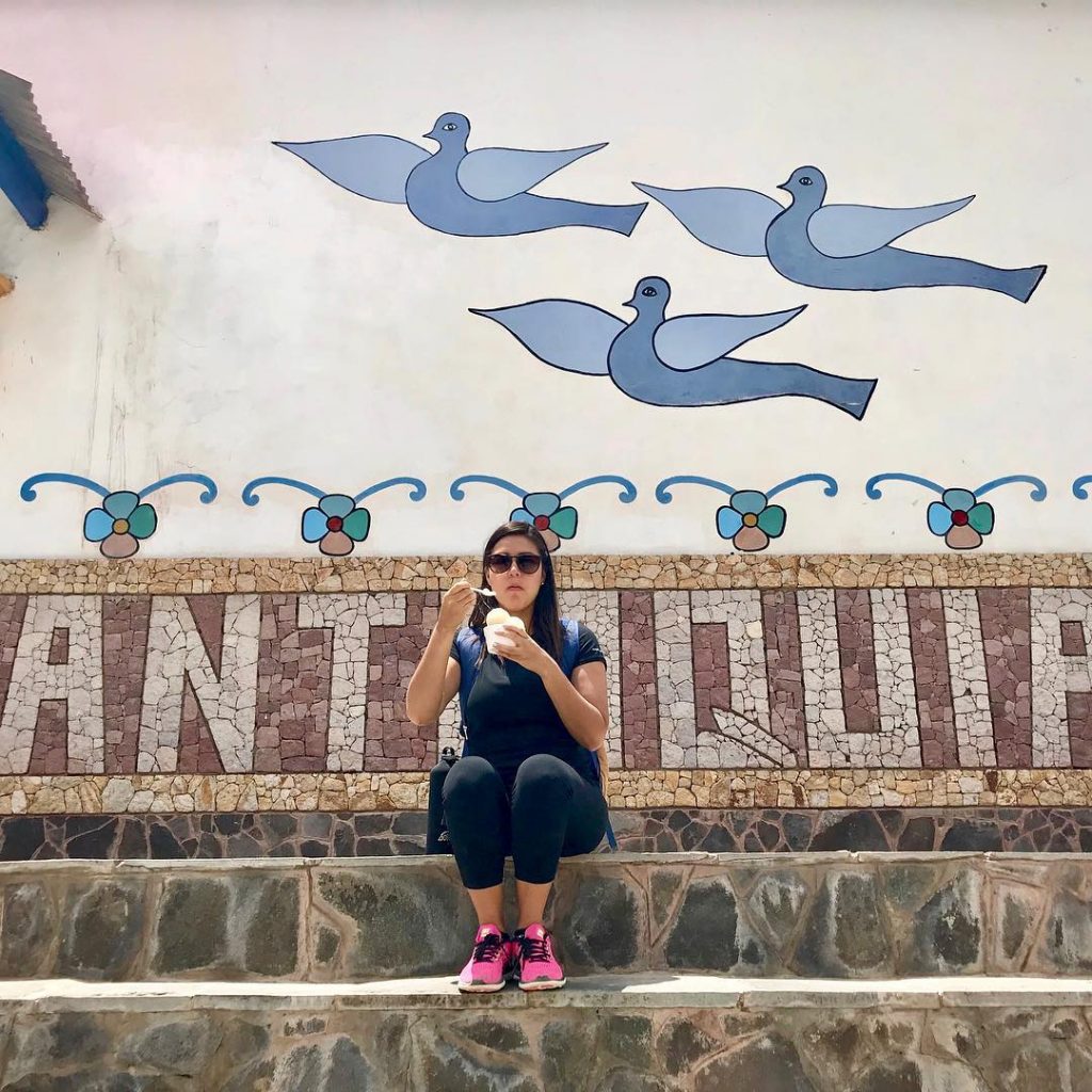 Disfrutando de un rico helado artesanal en la tranquilidad de Antioquía, Huarochirí; Perú. El&hellip;