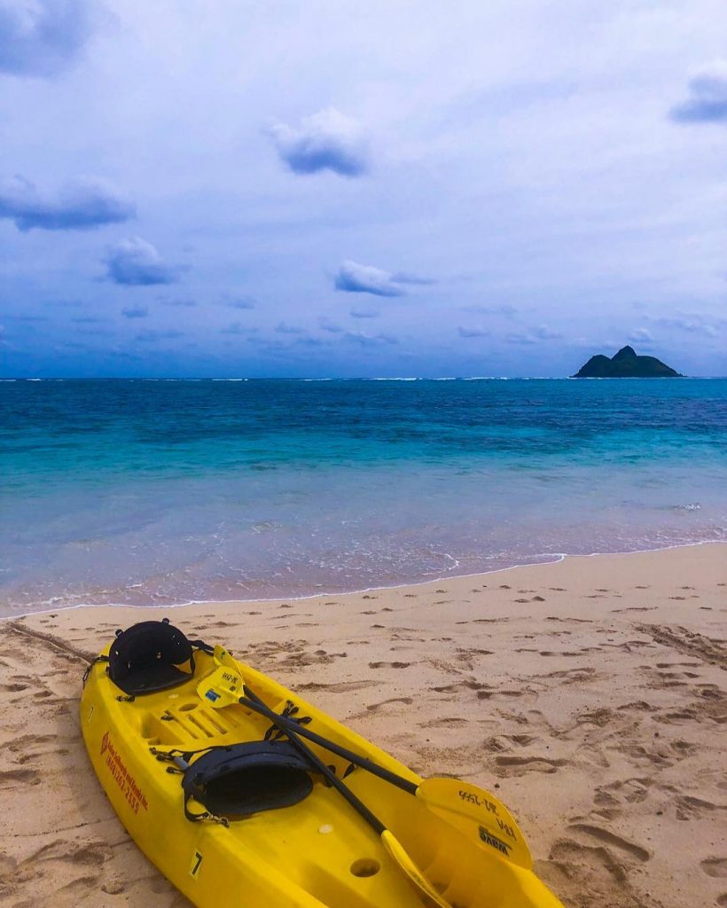 Another Hawaii beach shot! This time from Lanikai. Jay and I kayaked here while…