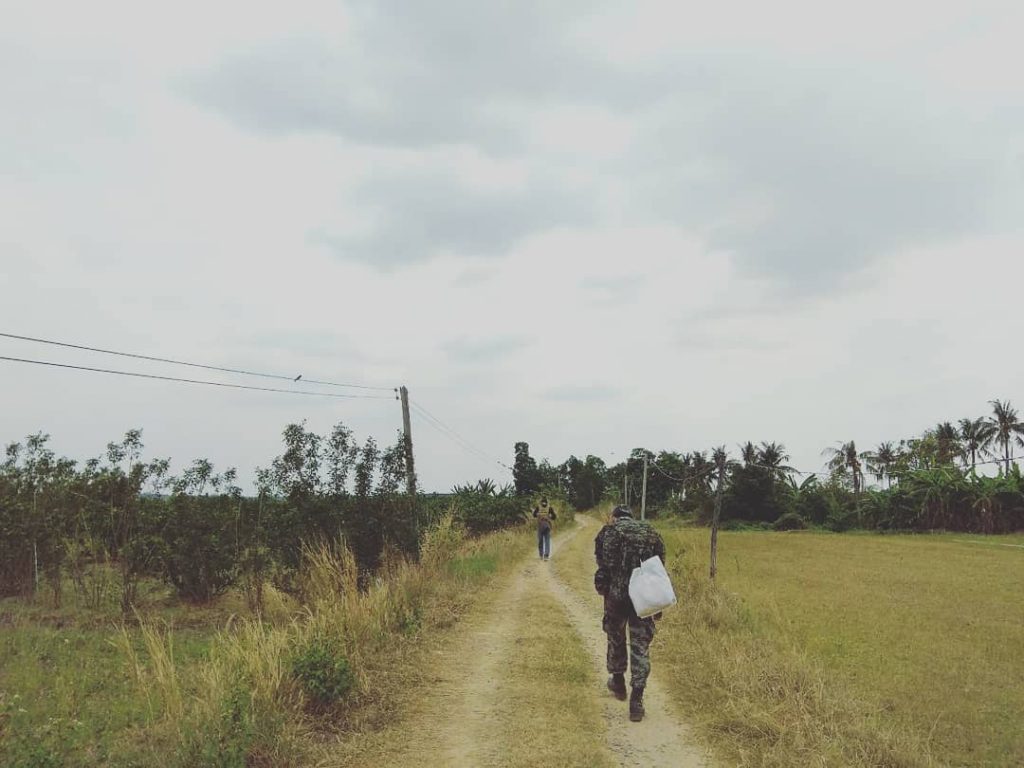 Trekking many hours . I like travel, it makes my life become great .…