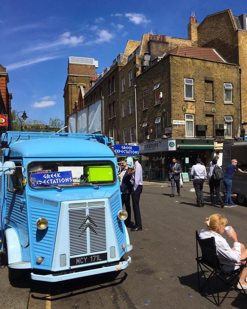 Leather Lane Street Market ???? • This scenic street, nestled between the hustle and&hellip;