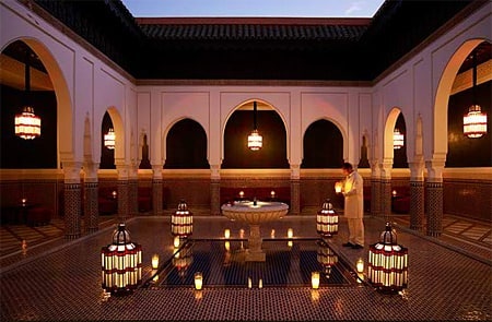 A stay at La Mamounia is a visual experience, with plays of light between…