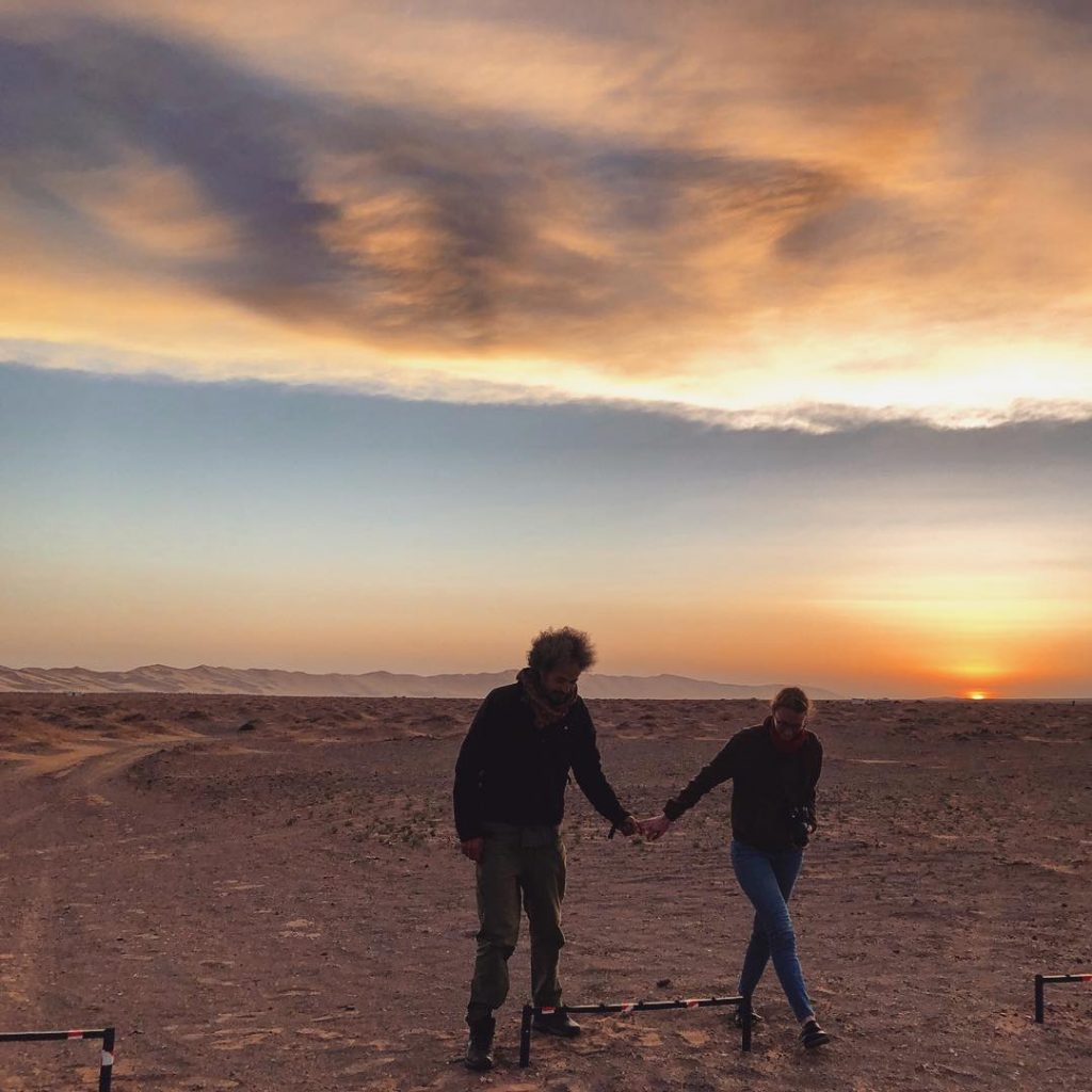 Car we were still able to enjoy this amazing sunset in the middle of…