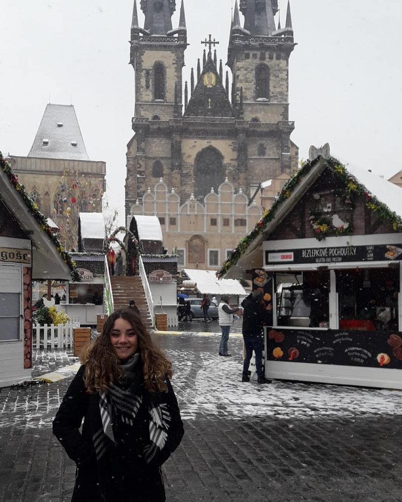 Y pensar que hace nada estaba en Praga con toda la ciudad nevada ️