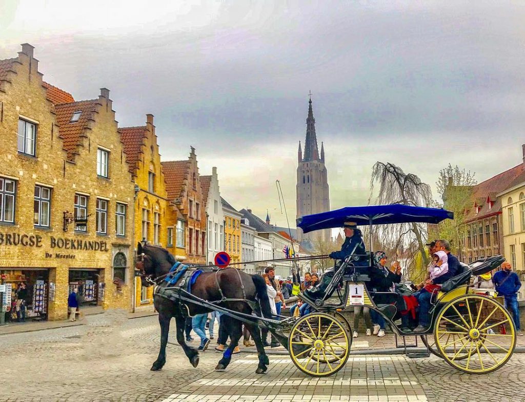Just like in olden days. ️You can spot these carriages almost on every street.&hellip;