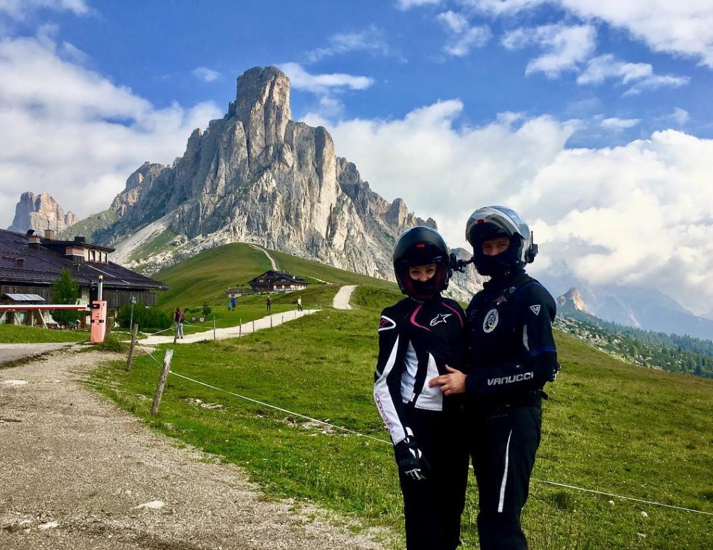 Dolomity, Włochy???????? #dolomities #italy #2017 #memories #alps #mountains #motorcycle #twowheels #motorcycletrip #yamaha #mt09tracer #mementomoriclub…