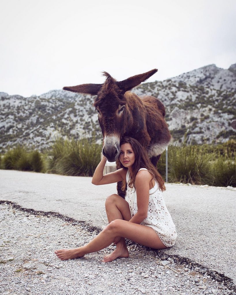 Me & the donkey – a hopeless love . @marydo_by_maren // retouch: @kathringroblewski .&hellip;