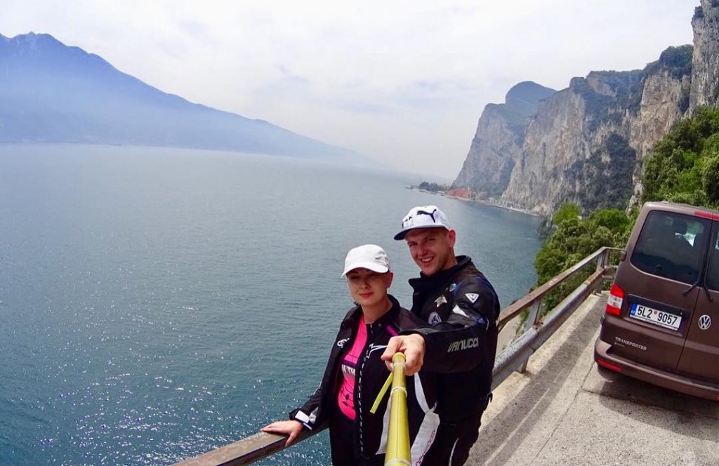 Malcesine, Włochy???????? #malcesine #italy #lake #2017 #memories #alps #mountains #motorcycle #twowheels #motorcycletrip #yamaha #mt09tracer&hellip;