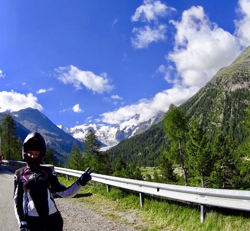 Pontresina, Szwajcaria???????? #pontresina #switzerland #2017 #memories #alps #mountains #motorcycle #twowheels #motorcycletrip #yamaha #mt09tracer #mementomoriclub…