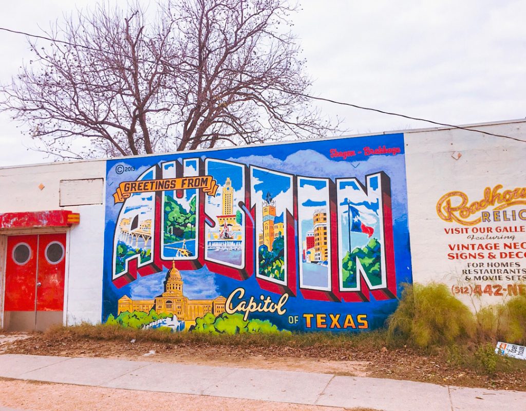 Second stop on the southern cities #bucketlist #roadtrip : Austin, TX. Drive time from…