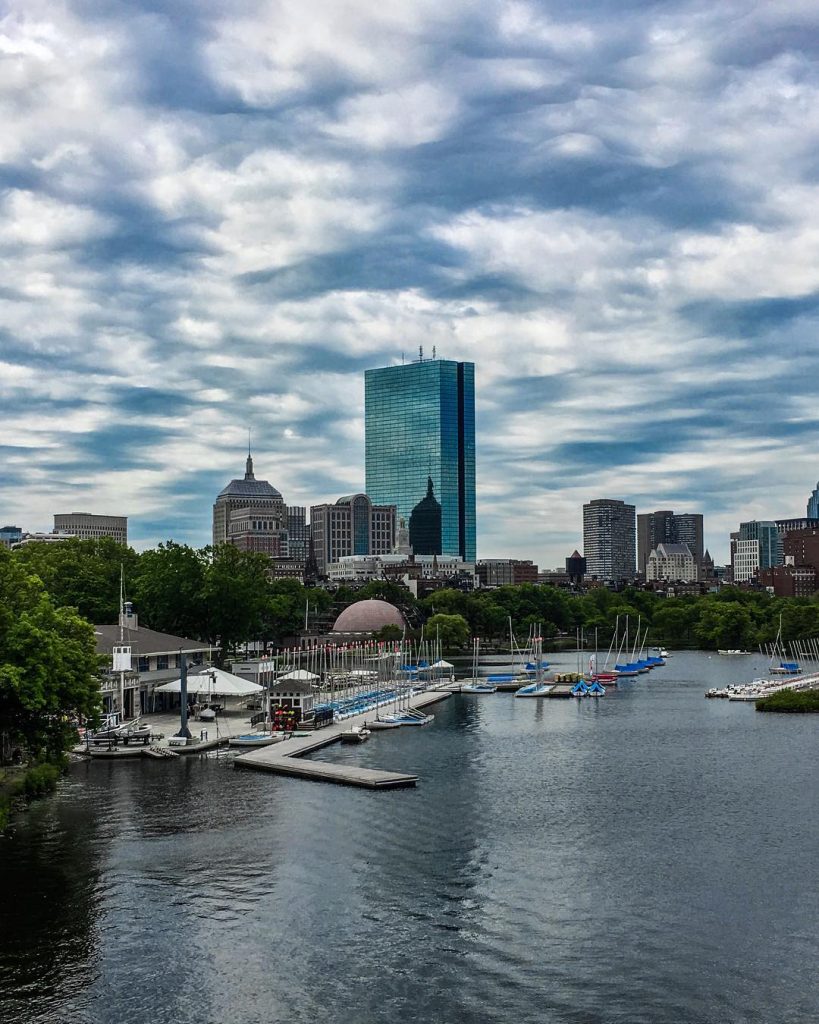 Back Bay ???? • Before its transformation into buildable land by a 19th-century filling…