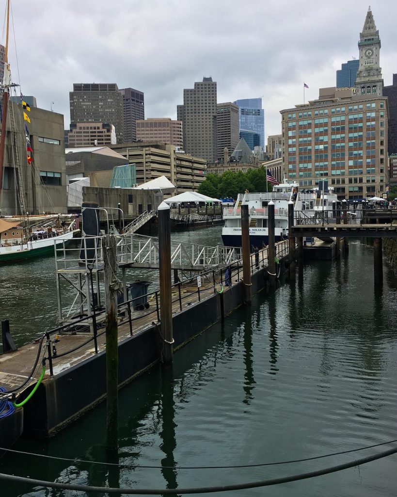 Long Wharf ???? • Long Wharf is a historic pier in Boston which once…