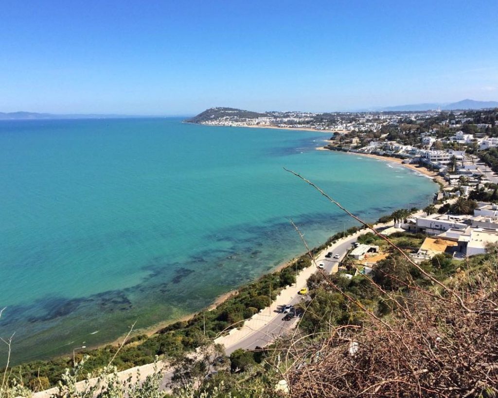 #tunis #tunisia #gamarth #viewfromabove #seaview #quite #mediterraneansea #wonderful_places #sunnyday #peacefullplace #beautifuldestination #bestvacations #travelgirl #places_wow…