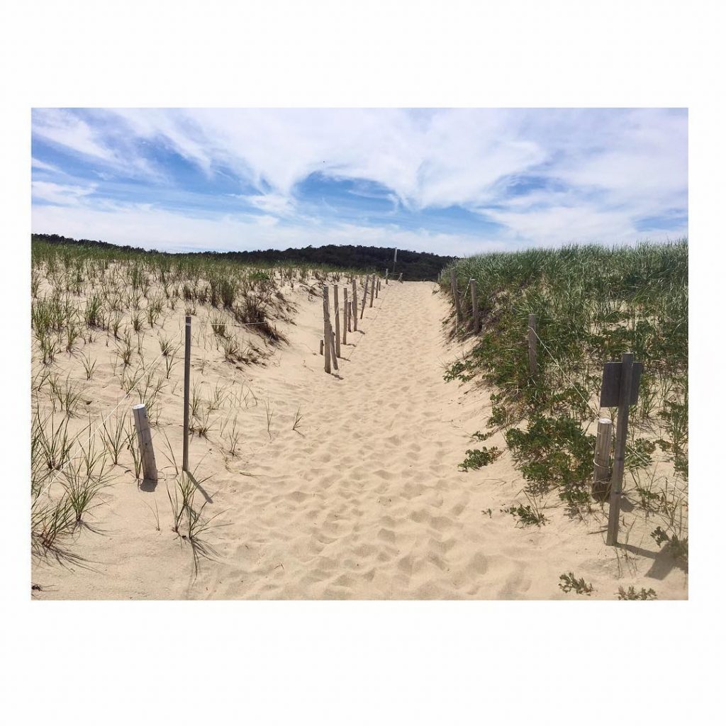 Swirling skies and seasides