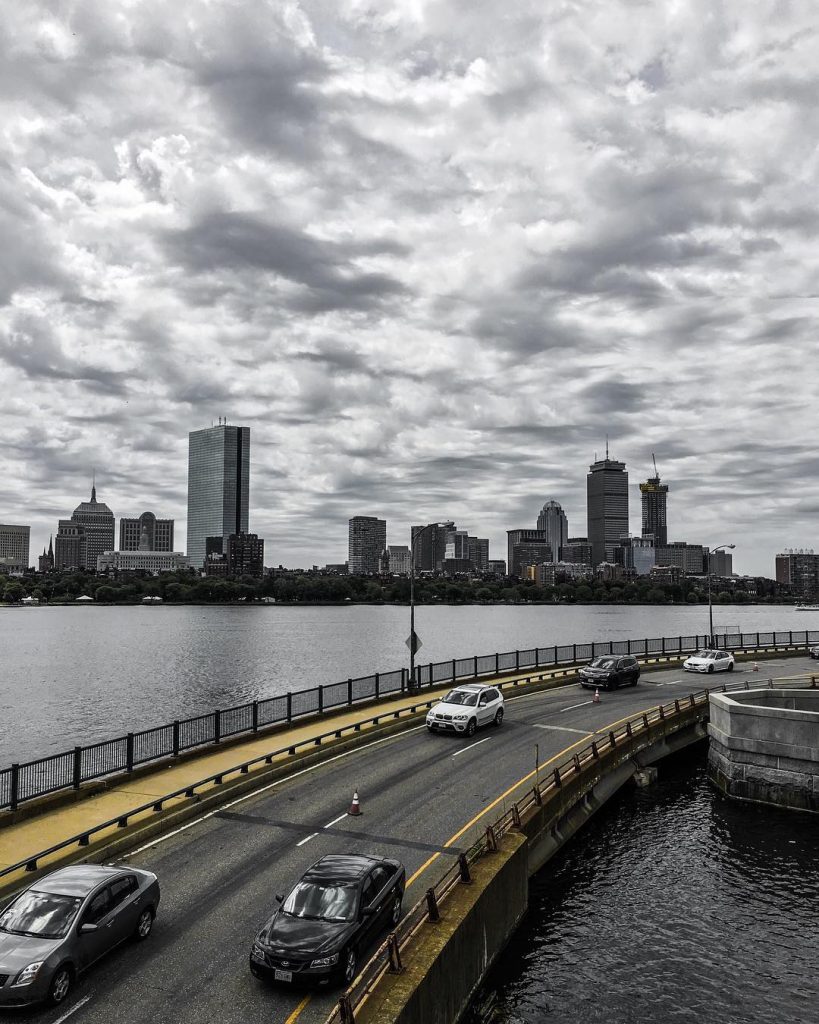 Back Bay ???? • Another beautiful view of BB from the Longfellow Bridge. No…