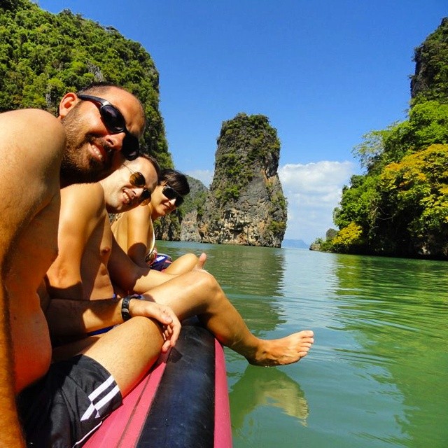 Kayaking. #jamesbondisland #jamesbond. #kayaking #kayak #thailand #backpacker #mochileros #ambulantesmundi #instatravelling #travellingram #viajeros #instapassport #backpackerslife&hellip;