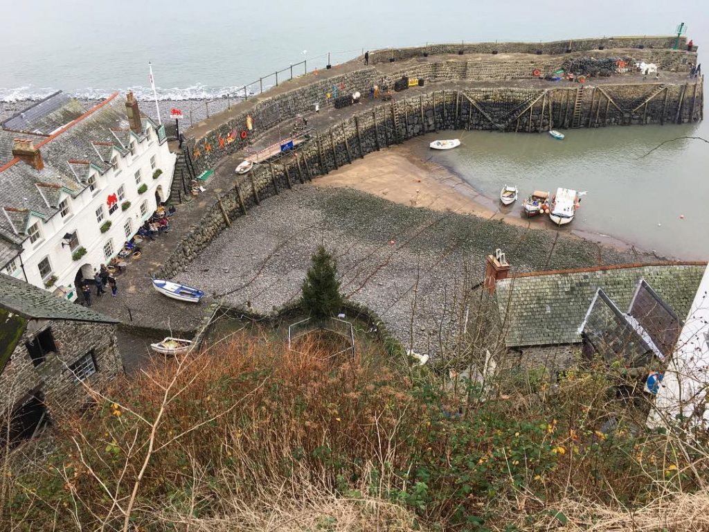 Homage to beautiful Clovelly before seeing the film, The Guernsey Literary and Potato Peel&hellip;