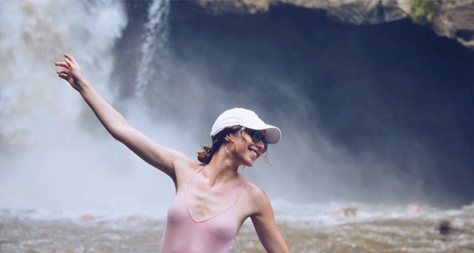 In my element, happy as can be