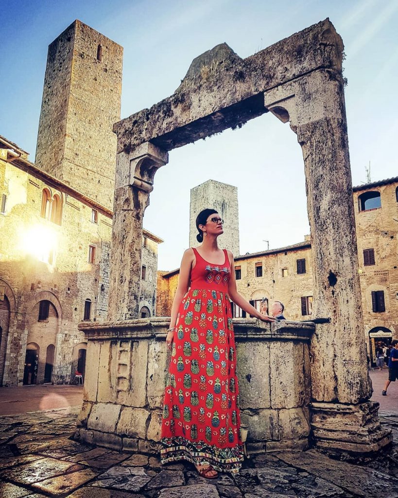 First day in San Gimignano m. . . San Gimignano follow @ #ilskenontheroad .&hellip;