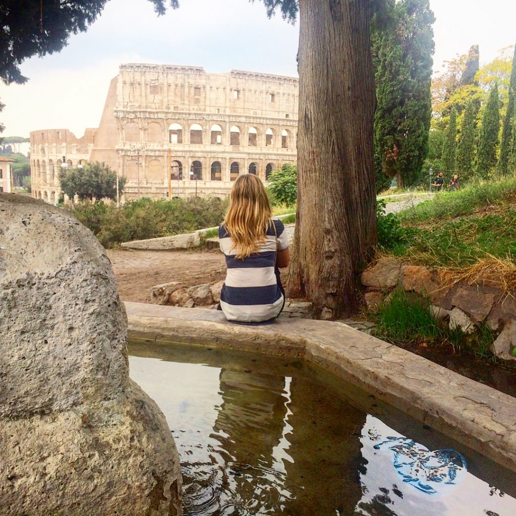 One of the best parts of traveling in Rome is catching glimpses of the…