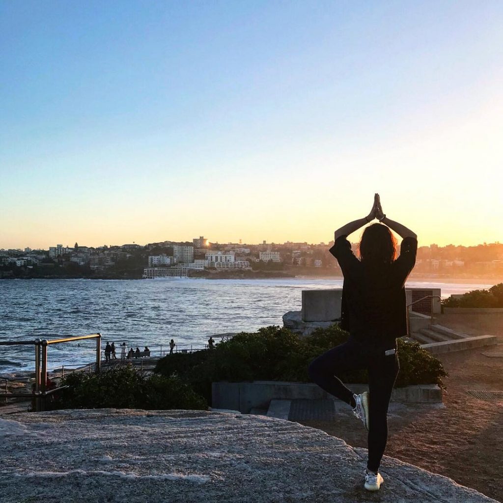 ZEN BABY #bondi #bondibeach #australia #sunset #sweetday #travelrepost #bnesimppl