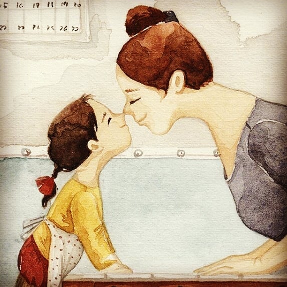 Love of every girl in the world . Maybe for father and mother. But&hellip;