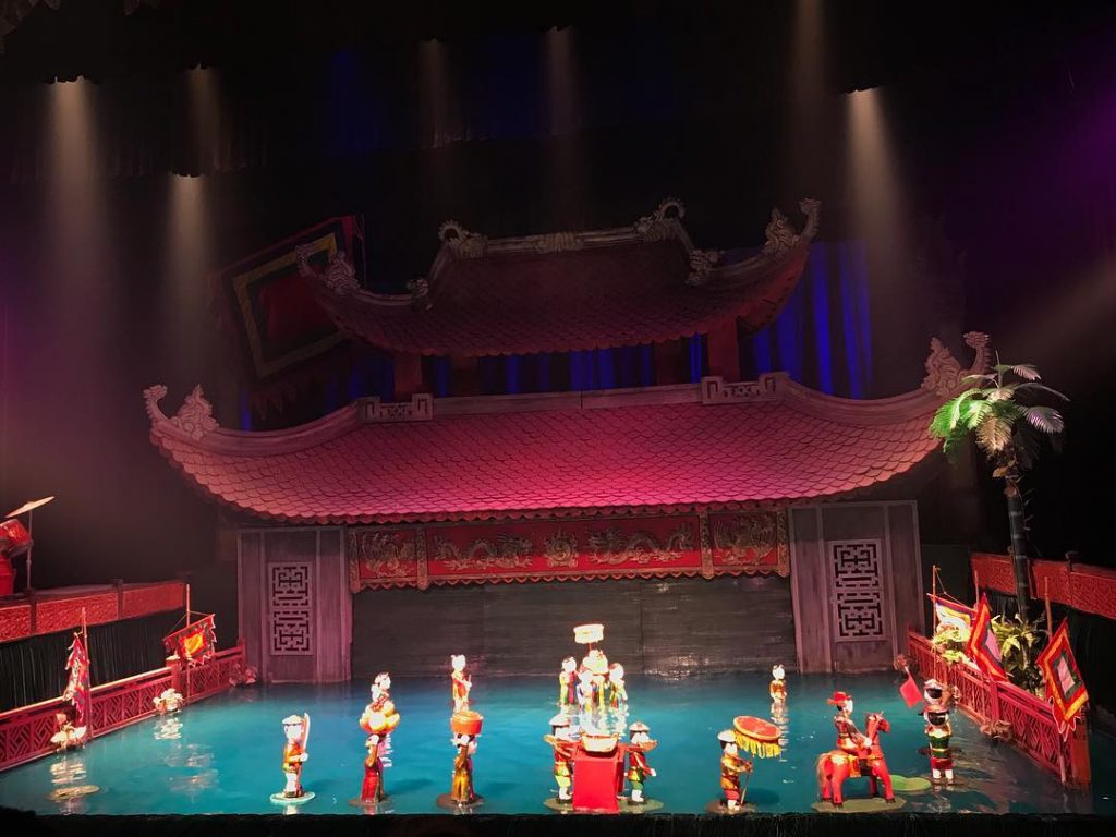 Hanoi famous Water Puppet