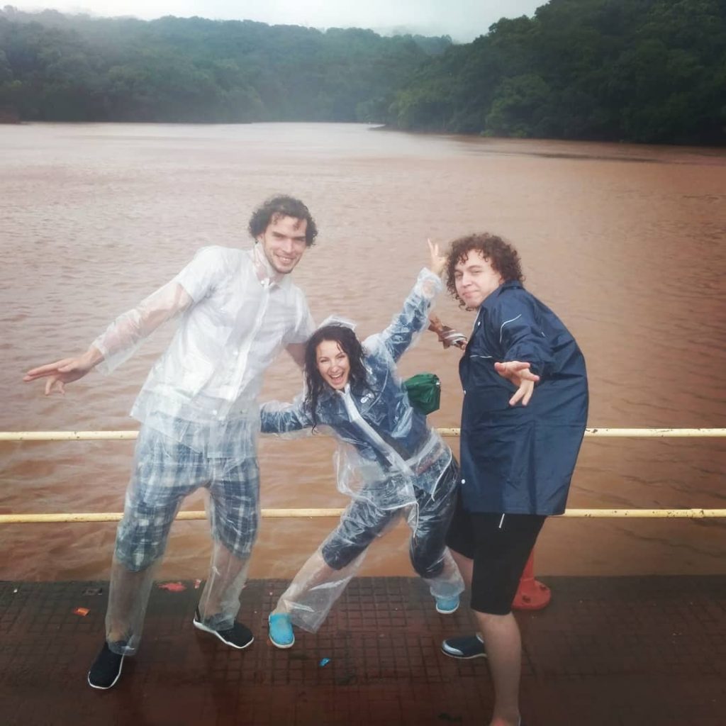 We were ecstatic to catch the fog lifting for 2 minutes to reveal this&hellip;