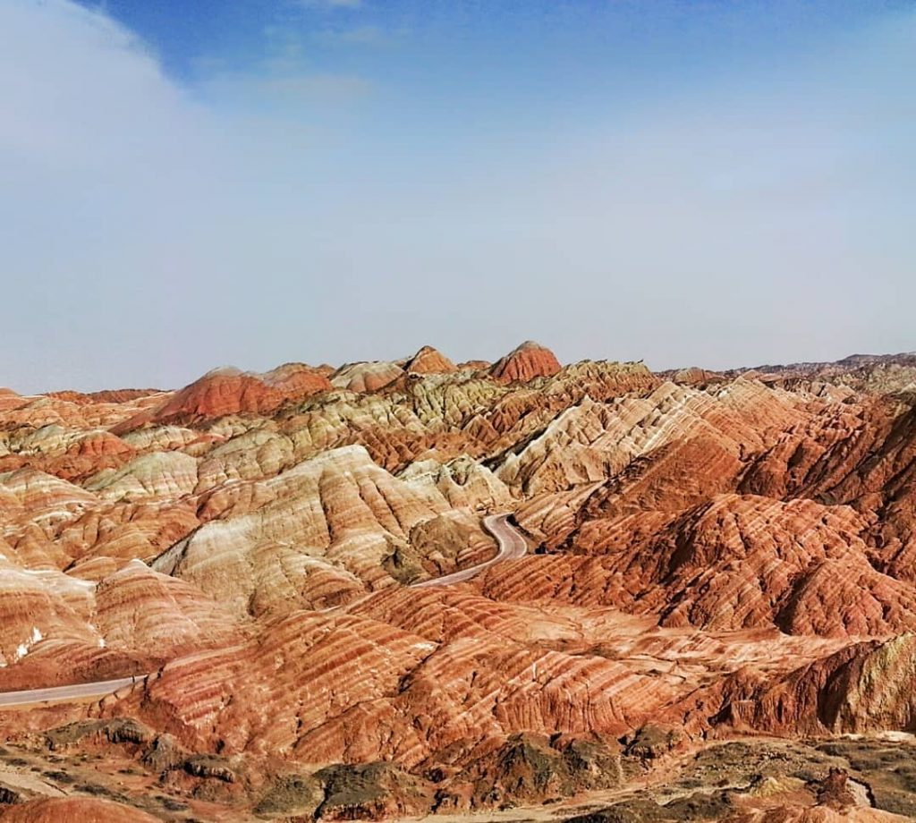Zhangye 2016 #China #gansu #mountains #중국 #풍경 #자연