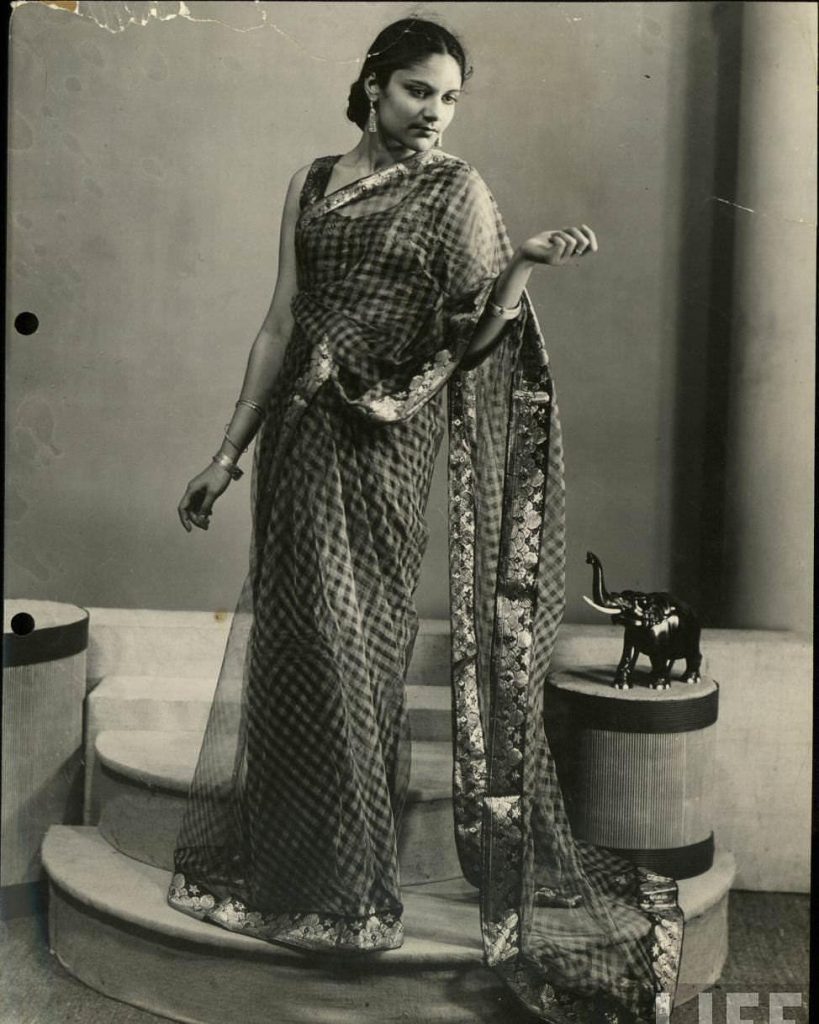 A fashion model in India, 1956. #firstmodels #BTS #slimisstrong #newandaspiringmodel #routine #runways #ready #fitness&hellip;