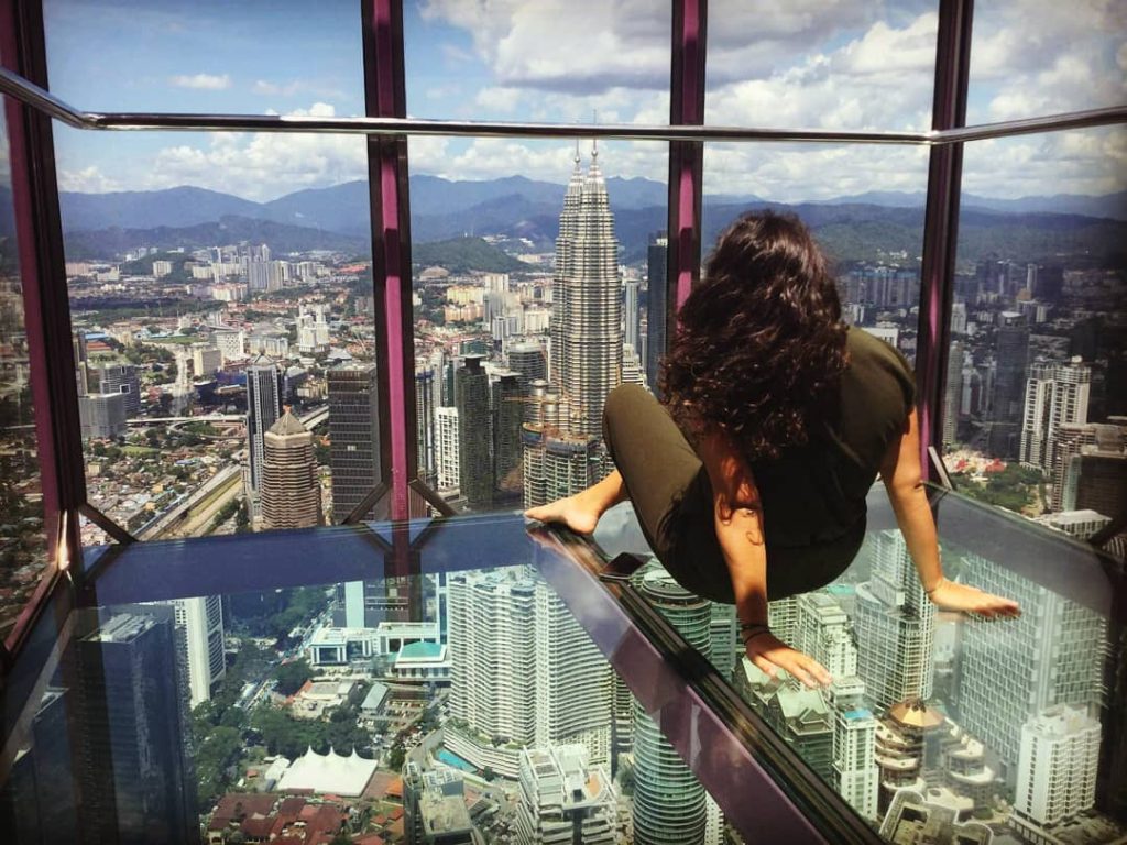 There’s the whole world at your feet #skybox #skyline #cityscape #urban #kl #asianwanderlust #passionpassport…