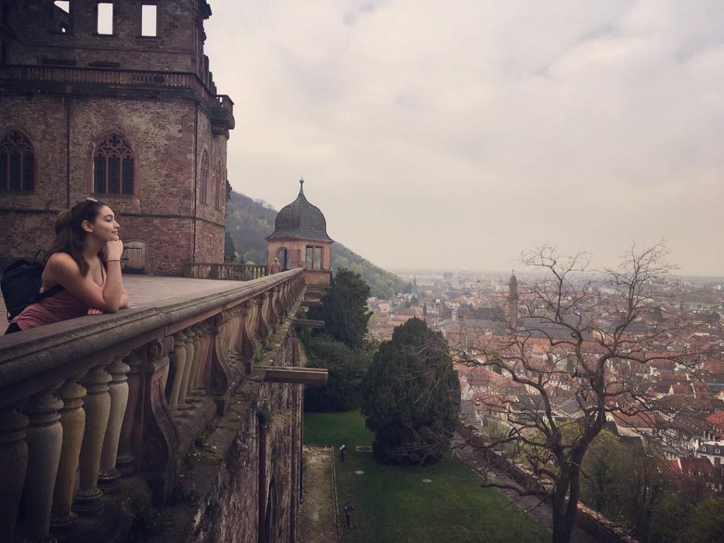 Möchtegern verträumt #heidelbergcastle #dat #view #tho #bnesimppl