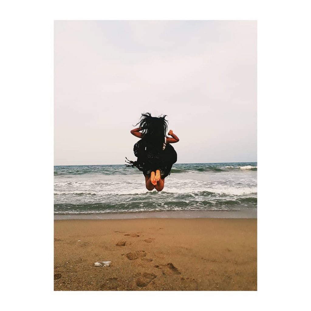 She loves the serene brutality of the ocean, loves the electric power she felt…