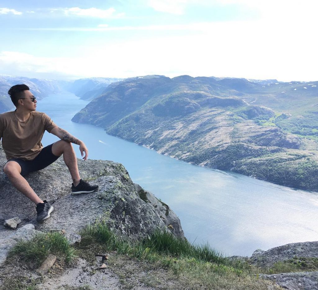 #norway Hiking comes first, work after! ????