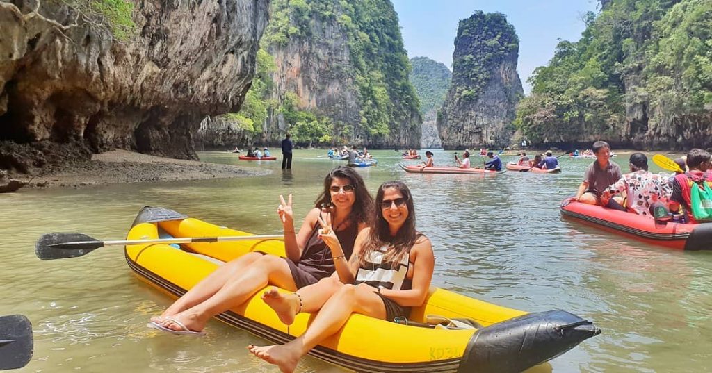 Kayaking at james bond island . . . . . . . . .…