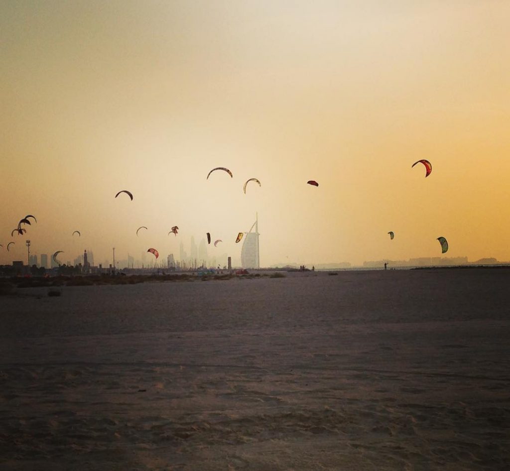 This is the way I like to spend my afternoons. Relaxing on the Jumeirah…