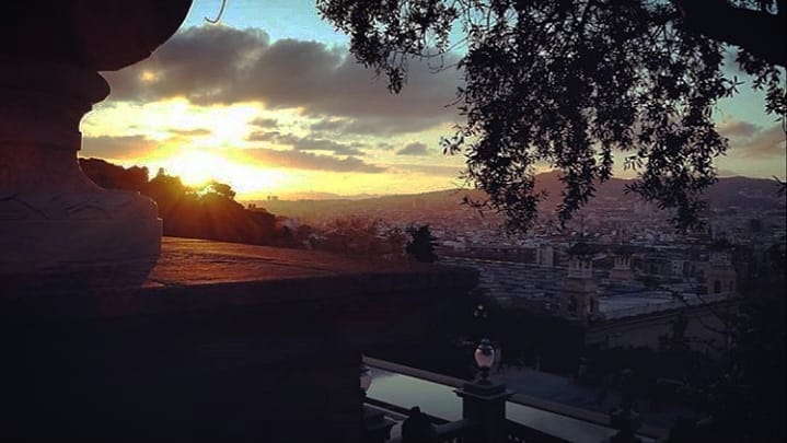 #view #sunset #barcelona #spain #trip #travel #traveling #photographer #travelphotography #photooftheday #photography #Tourpelomundo #turistando #turismo…