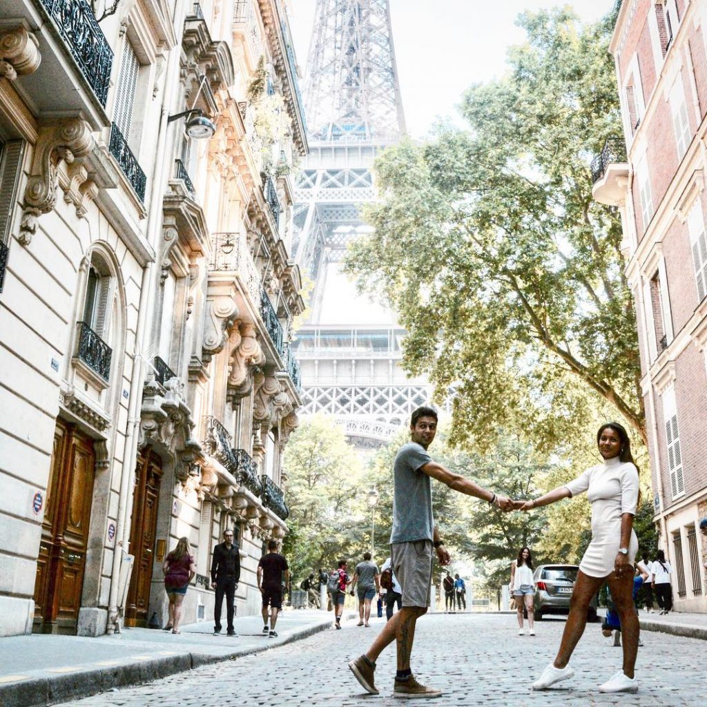 Sometimes, I dance under the Eiffel Tower with my friends when I should work&hellip;