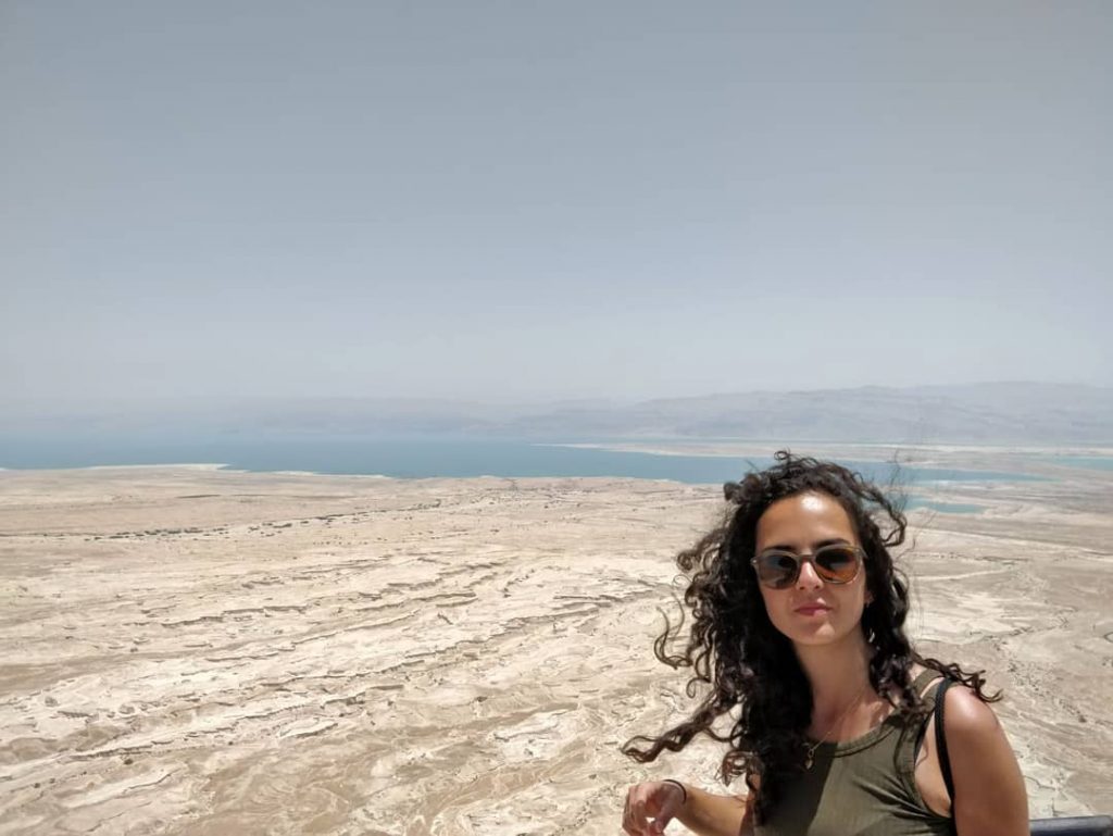 Sempre sole fa un But I love it ️ #Masada #deadsea #judeandesert #ruins #nofilter&hellip;