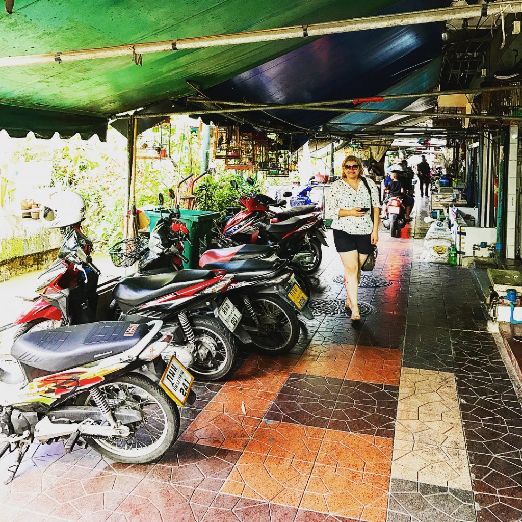 Strolling the hidden and colourful street of Bangkok with this crazy one