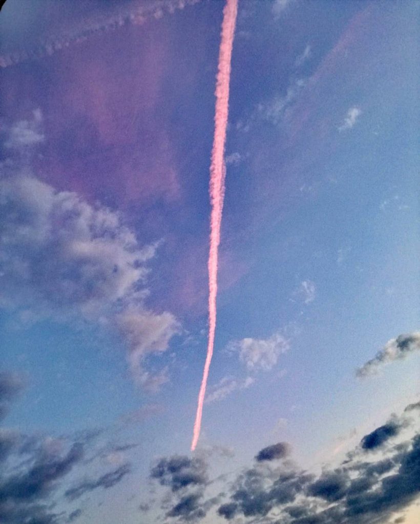 Amazing sky Have a sweet evening everyone #sky #landscape #view #evening #sunset #home #outside&hellip;