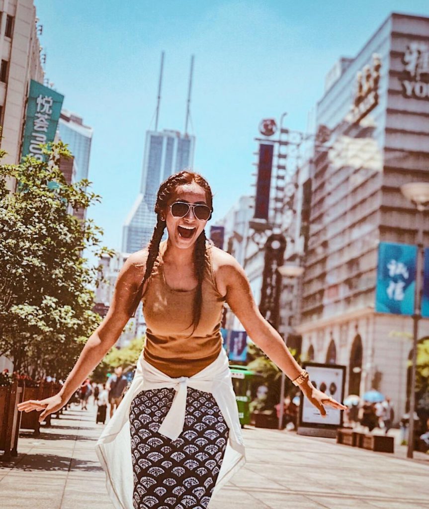 Unexpected clicks ! . . A year ago, while strolling around Shanghai’s epic downtown&hellip;