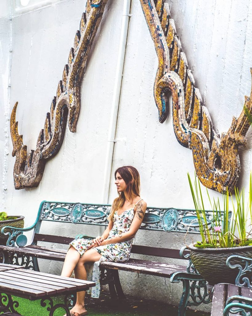 Este fue el primer día en Bangkok. Estábamos con jet lag y un calor…