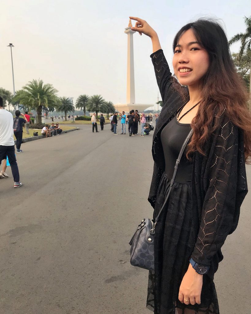 ใบตอง ผู้พิชิต ยอด Monas ???????????? I can do it! . . . #BTLovetravel #traveldiaries&hellip;