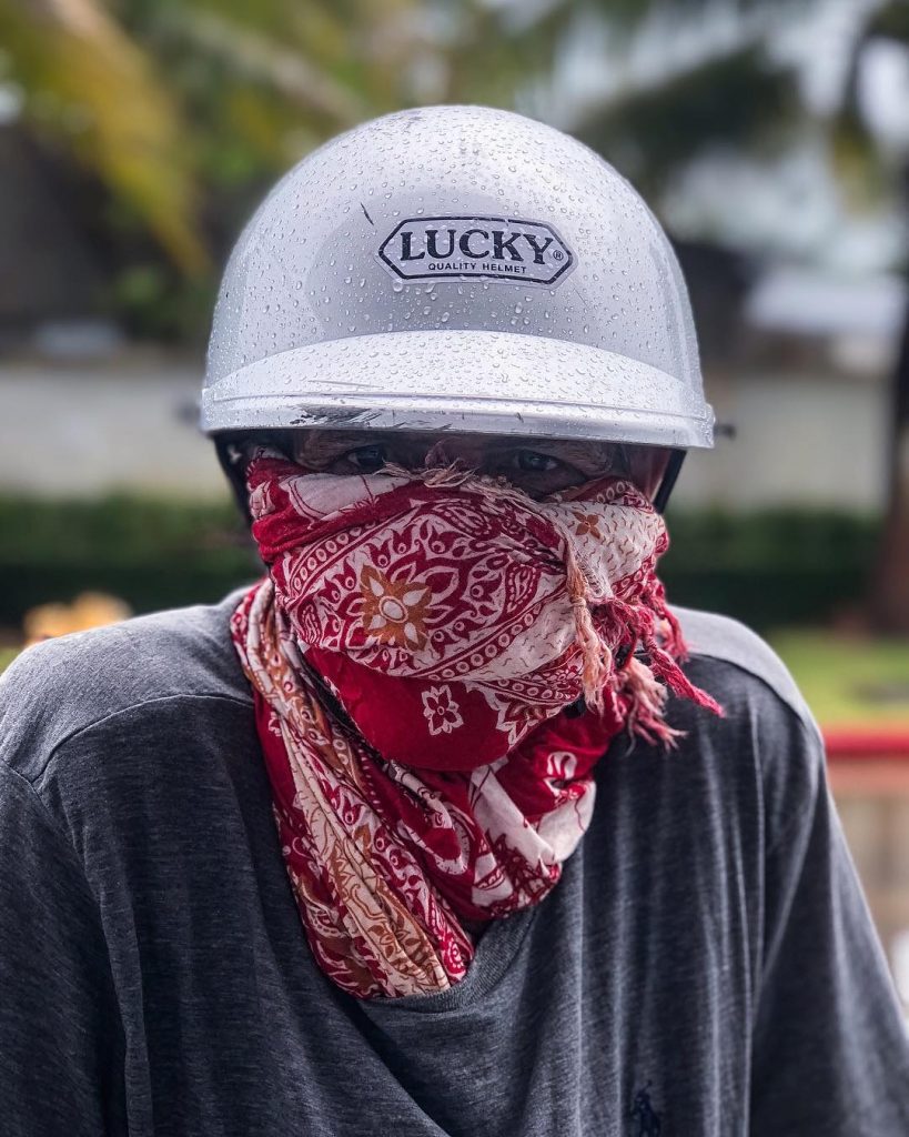 When driving in a storm