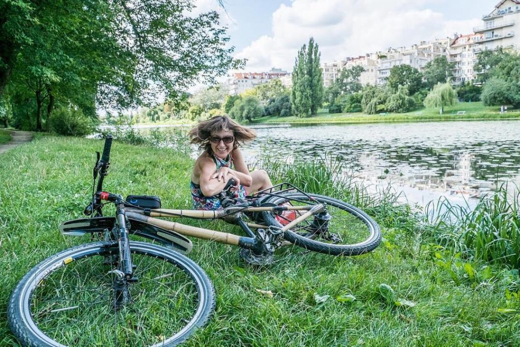It is a #magicalplace in #warsaw. I love to #relax there. And my #bamboobike…