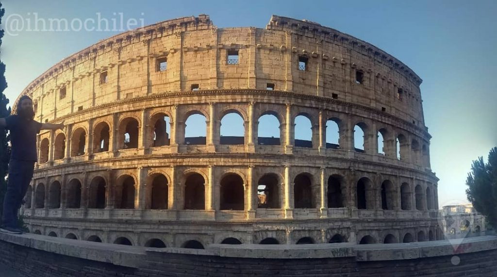 Roma – Itália ???????? . . Para a nossa sorte chegamos na primeira semana…