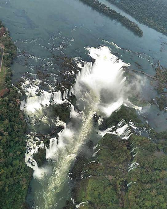 Vista aerea Iguazu #foto #fotodeldia #travel #travels #misviajes #naturephotography #photography #photogrid #fotodelcielo #photosky #iguazu&hellip;