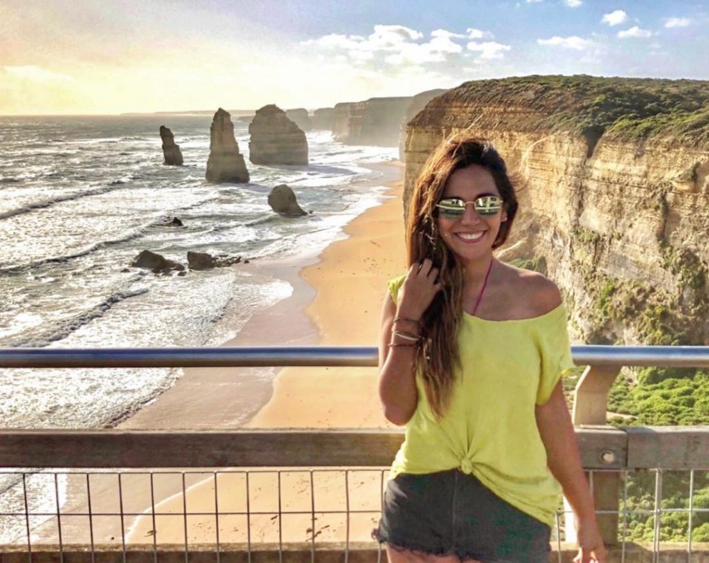 Rayos de sol y la Great Ocean Road!